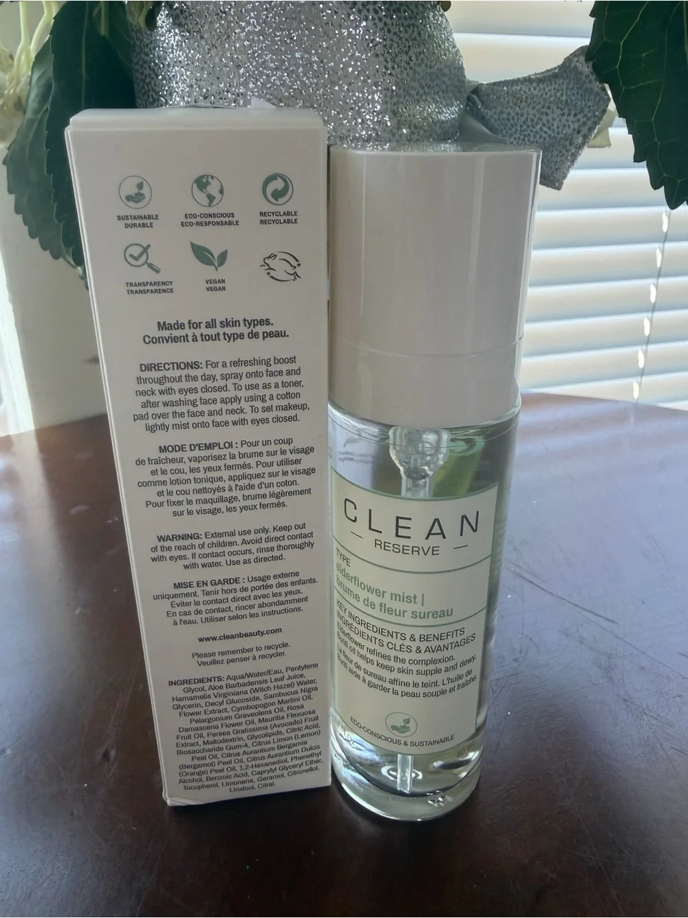 Elderflower Mist - White Refreshing Facial Mist